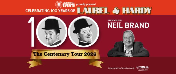 Neil Brand presents 100 Years of Laurel & Hardy