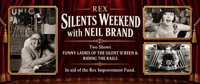 FUNNY LADIES OF THE SILENT SCREEN & RIDING THE RAILS